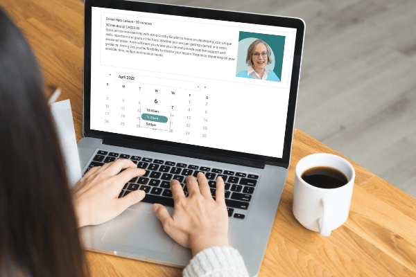 Online harp lesson scheduling and rates